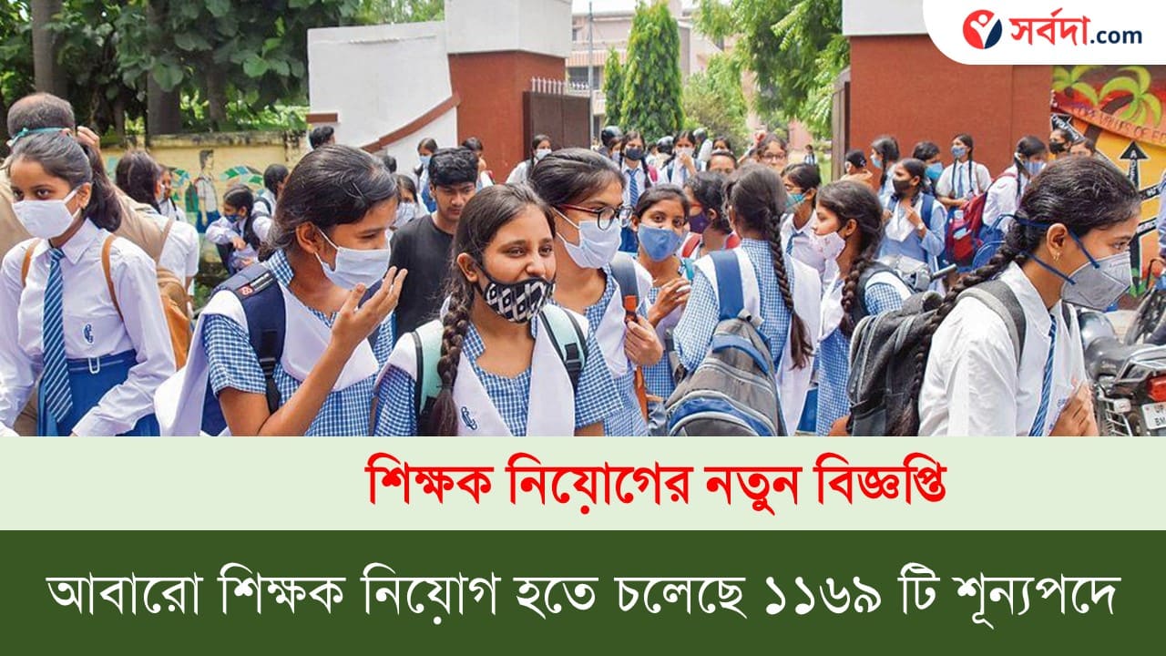 1169 Teachers Recruitment in West Bengal