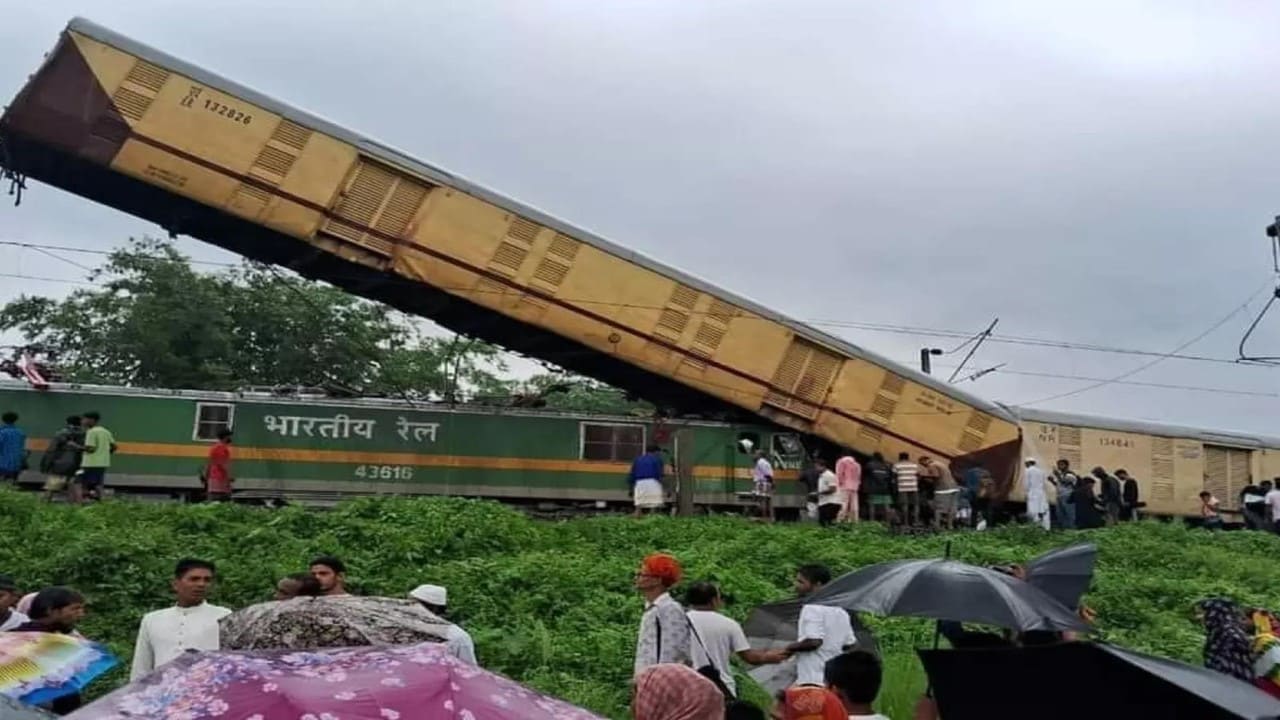 Kanchanjunga Express hit by goods train in Bengal's Siliguri